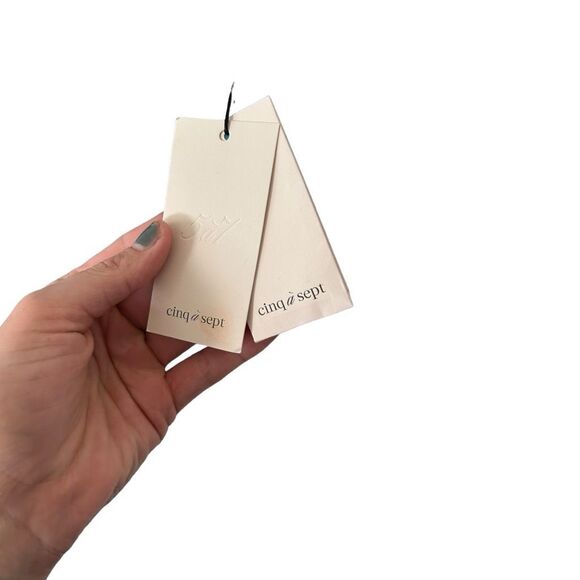 NWT Cinq A Sept Denise Mock Neck Tie Silk Mini Dress Pacific Blue Size 2 Y2k - Picture 3 of 12